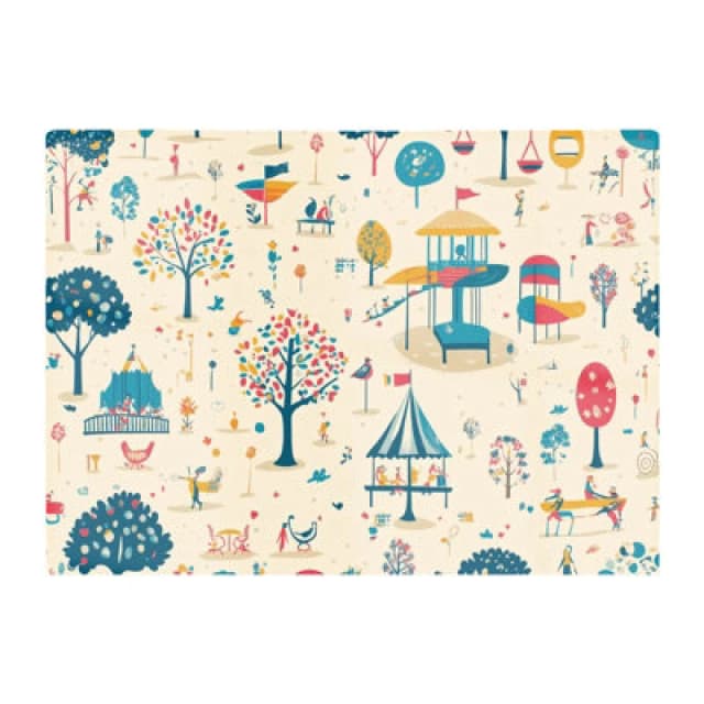 Warren Reed Designer A Day At The Fair Chopping Board