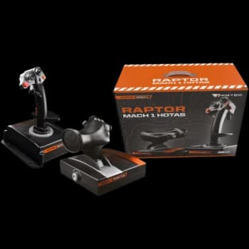 Raptor Mach 1 HOTAS Combo Throttle & Flight Stick for PC