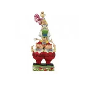 We're All Mad Here - Stacked Alice in Wonderland Figurine
