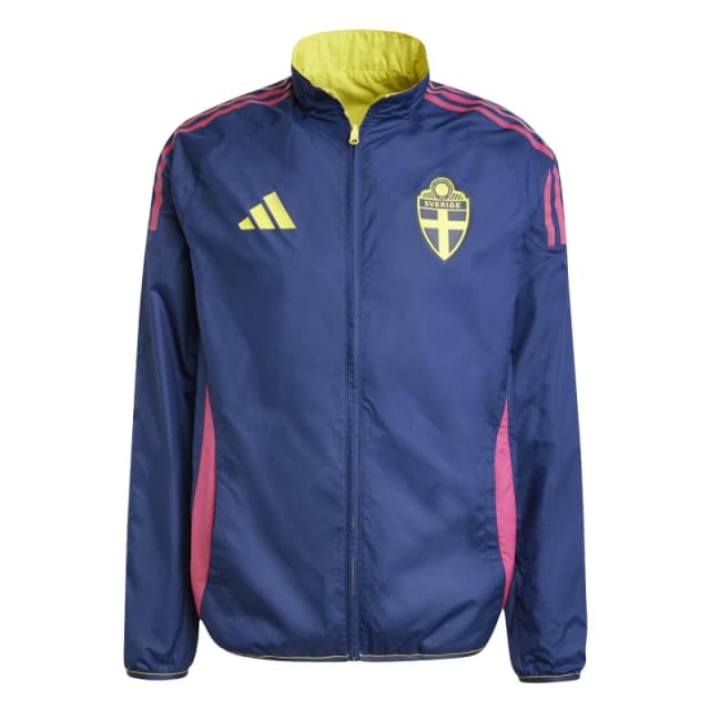 adidas Mens International Licensed Rain Anorak Byello/Tenabl male XS