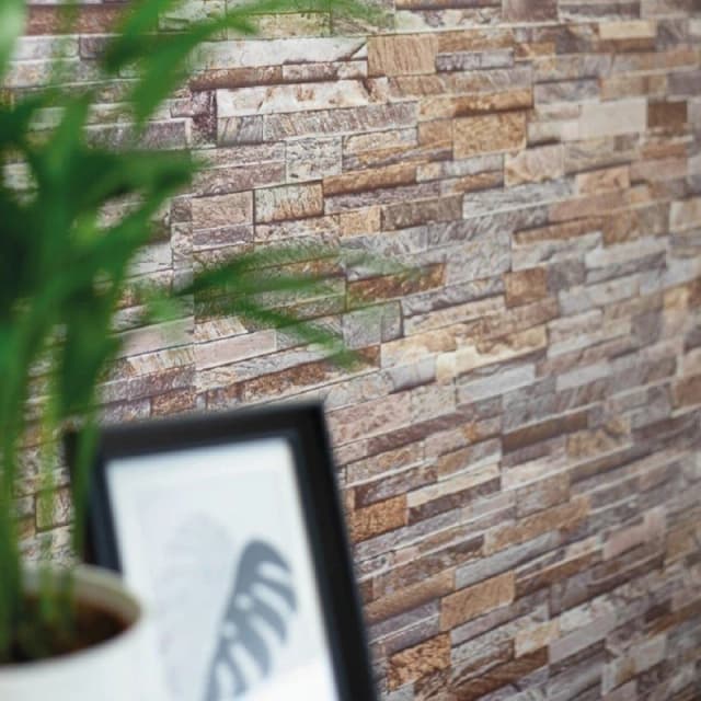 D C Fix 3D Splashback Wallpaper Stone Sand Sand unisex 67.5CMX4M