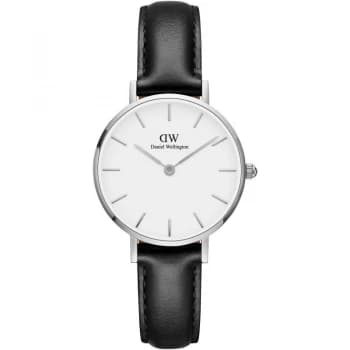Daniel Wellington White And Black 'Petite 28 Sheffield S White' Watch - DW00100242 - multicoloured