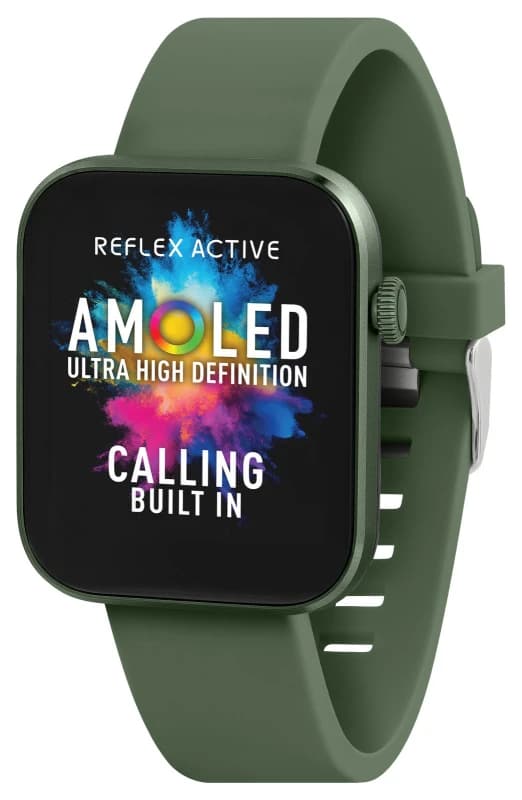 Reflex Active Series 40 Amoled Green Calling Smart Watch