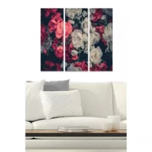 MDF181936328 Multicolor Decorative MDF Painting (3 Pieces)