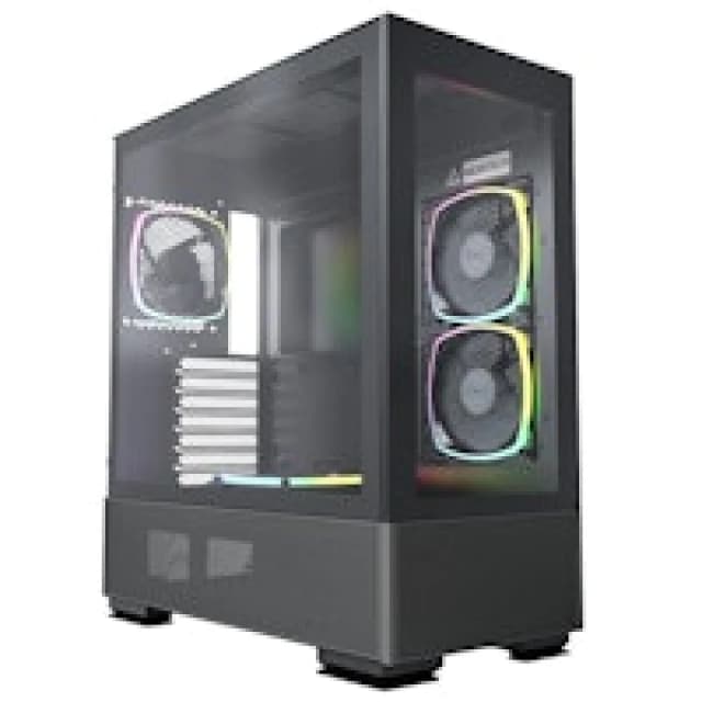 MONTECH SKY TWO Midi-Tower - schwarz - Mini tower
