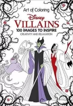 Art of Coloring: Disney Villains by Disney Books
