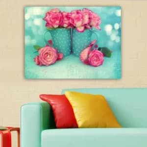 403846153_70100 Multicolor Decorative Canvas Painting