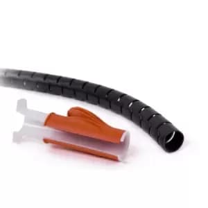 Dataflex Cable guide, with insertion aid, black