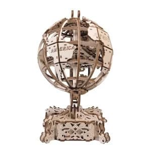 World Globe Wooden City 3D Wooden Model Kit