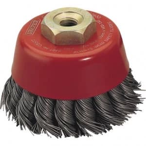 Draper Expert Twist Knot Wire Cup Brush 60mm M10 x 1.5 Thread