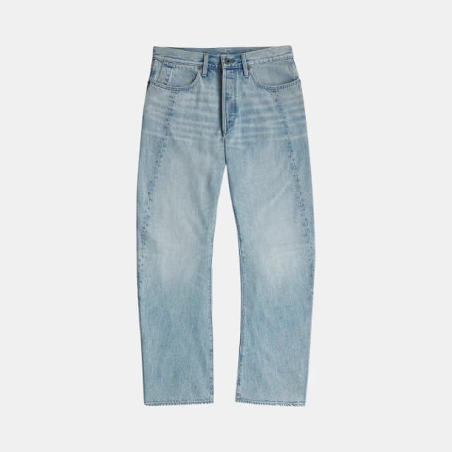 G Star Mens Gstar Contour Straight Leg Jeans Light Blue male 30W S