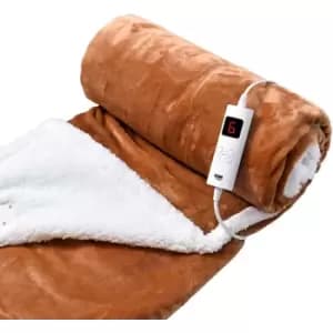 GlamHaus Electric Heated Throw