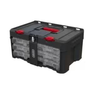 Keter - Roc 253380 Stack n Roll 3-Set Tool Box Case Organiser KETSNR3ORG