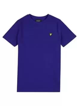 Lyle & Scott Boys Classic Short Sleeve T-Shirt - Blue Size 12-13 Years