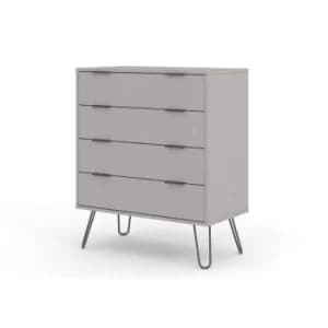 Augusta Grey 4 drawer chest of drawers