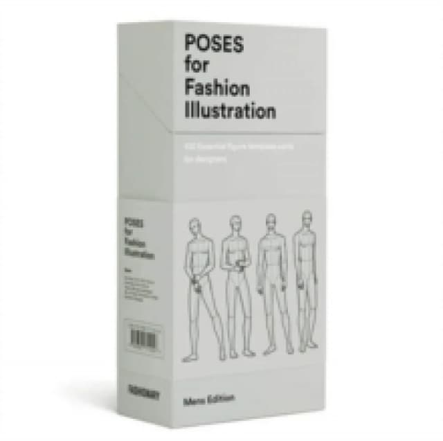 Poses for Fashion Illustration - Mens (Card Box) Multiple-component retail product, boxed