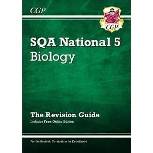 National 5 Biology: SQA Revision Guide with Online Edition Paperback / softback 2018