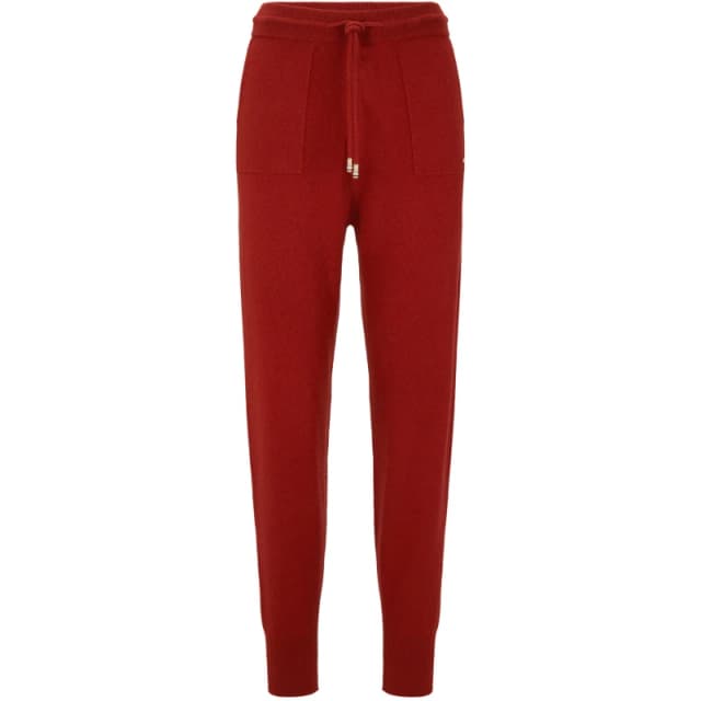 Boss Womens Fasolda Closed Hem Jogging Bottoms Medium Red female 10 (M)