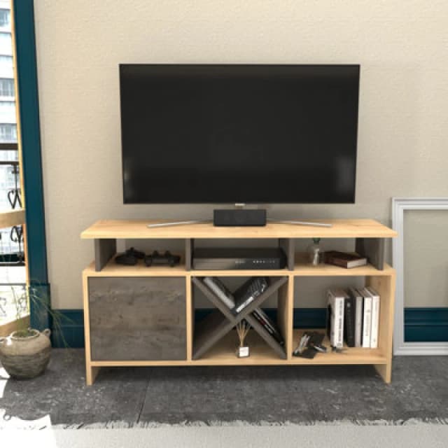 Decorotika Auburn TV Stand TV Unit For Tv's Up To 47" Wenge