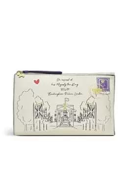 Radley The Coronation - Invitation Wristlet - Chalk