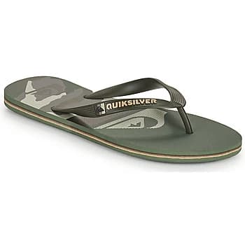 Quiksilver MOLOKAI PANEL mens Flip flops / Sandals (Shoes) in Kaki,7,8,9,10,11,12,13