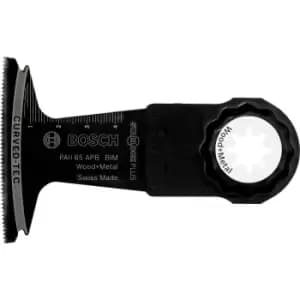 Bosch PAII 65 APB Metal and Wood Starlock Plus Oscillating Multi Tool Plunge Saw Blade 65mm Pack of 1