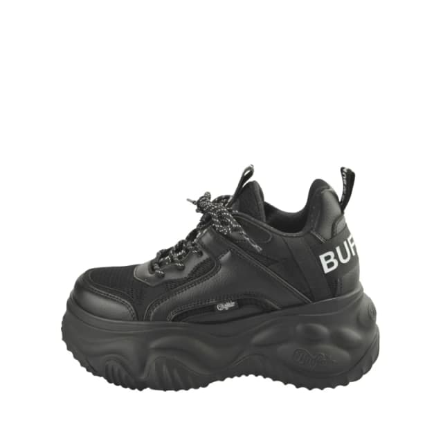 Buffalo Womens Trainers Buffalo Blader Matcha - Vegan Nappa/Nubuck/Mesh Noir Female 37
