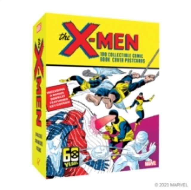 X-Men: 100 Collectible Comic Book Cover Postcards Postcard book or pack