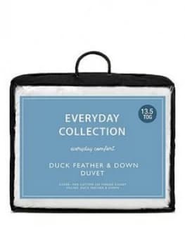 Everyday Collection Duck Feather And Down 13.5 Tog Duvet