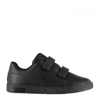 Polo Ralph Lauren Bilton Trainers Childrens - Triple Black