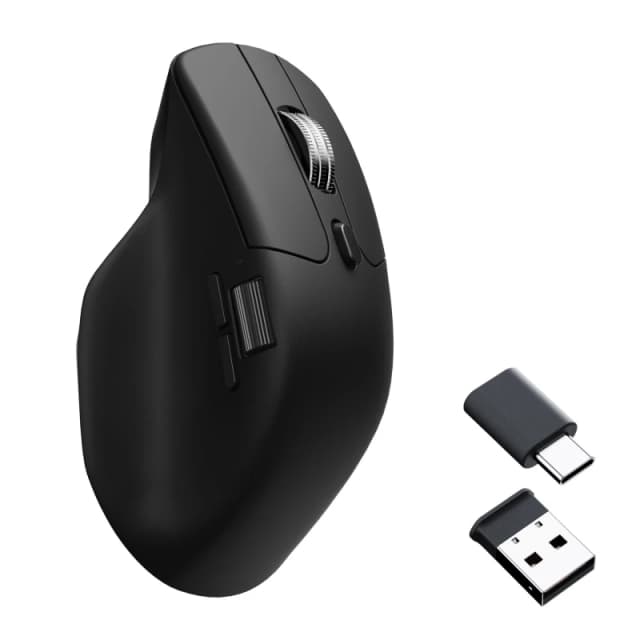 Keychron Keychron M6S-A72 mouse Universal Right-hand RF Wireless + Bluetooth + USB Type-C Optical 12000 DPI M6S-A72