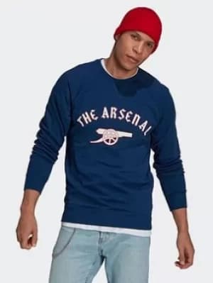 Adidas Arsenal Graphic Crew Sweatshirt