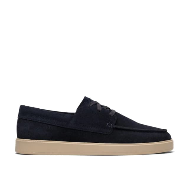 Clarks Clarks Lockford Boat Sn62 Navy Suede male 6 (39)