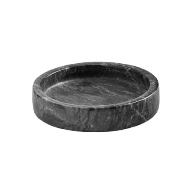 Argon Tableware Marble Wine Bottle Coaster 10cm Black Grey
