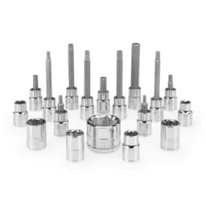 Park Socket & Bit Set 10 - Silver