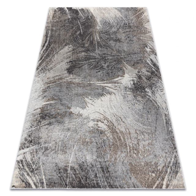 RugsX Carpet Fusion 9617 Dark Grey / Brown - Abstraction, Modern, Abstract 120X170 Cm