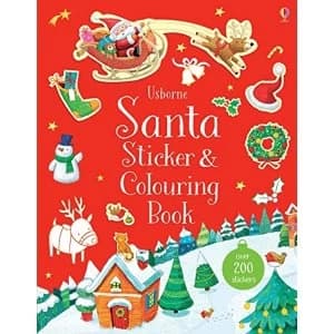 Santa Sticker and Colouring Book by Sam Taplin (Paperback, 2017)