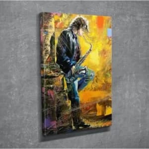 DC205 Multicolor Decorative Canvas Painting