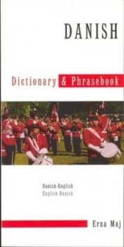 Danish-English English-Danish Dictionary and Phrasebook by Erna Maj Paperback