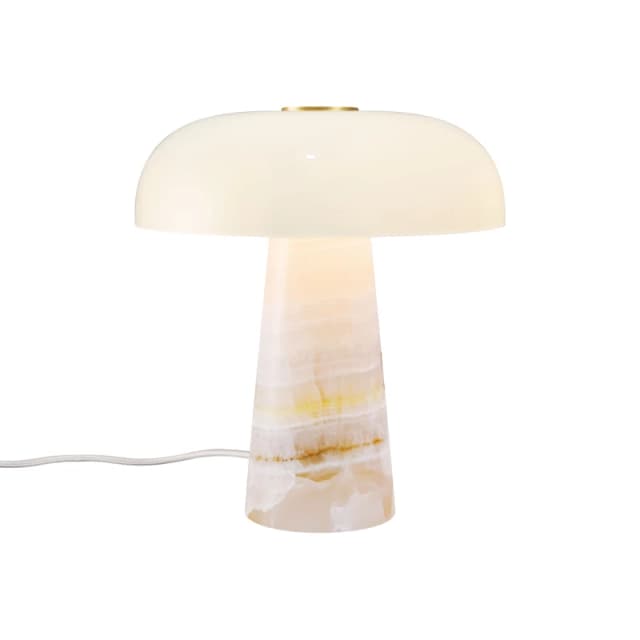 Nordlux Glossy Indoor Table Lamp Pink Pink Jade E14 Weighted Base - Mains Powered, IP20 Pink Unisex