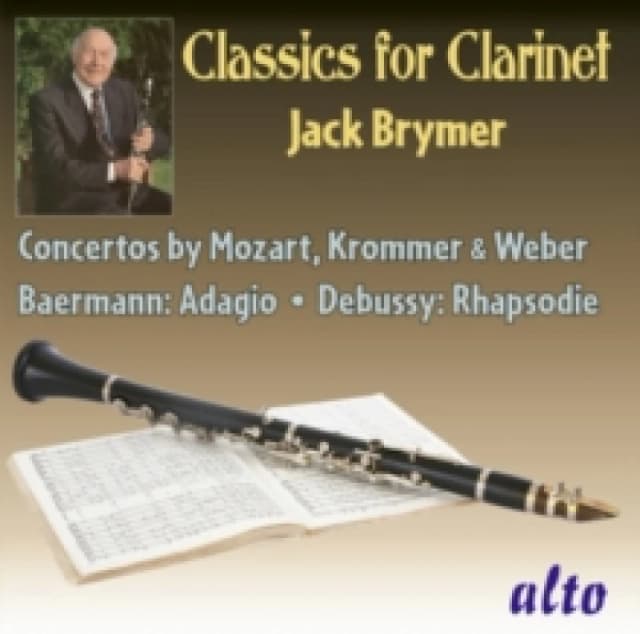 Jack Brymer: Concertos By Mozart, Krommer & Weber/... CD / Album