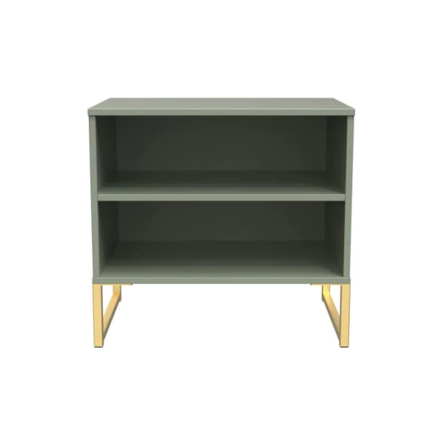 Madrid Double Open Unit In Reed Green (Ready Assembled)