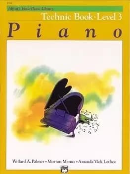 Alfred's Basic Piano Library Technic Book 3 by Willard A Palmer