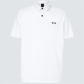 Oakley Contender Stripe Polo Shirt Mens - White