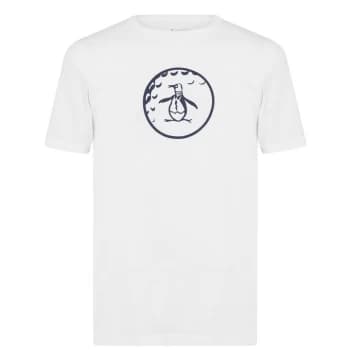 Original Penguin Ball T-Shirt - Bright White