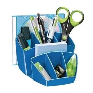CEP Pro Gloss Desk Tidy Blue 580GBlue