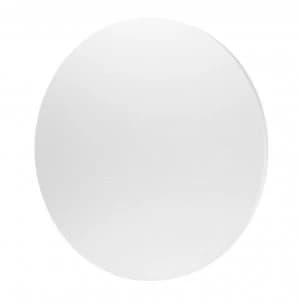 Wall Light 18cm Round 12W LED 3000K, 1080lm, Silver Paint