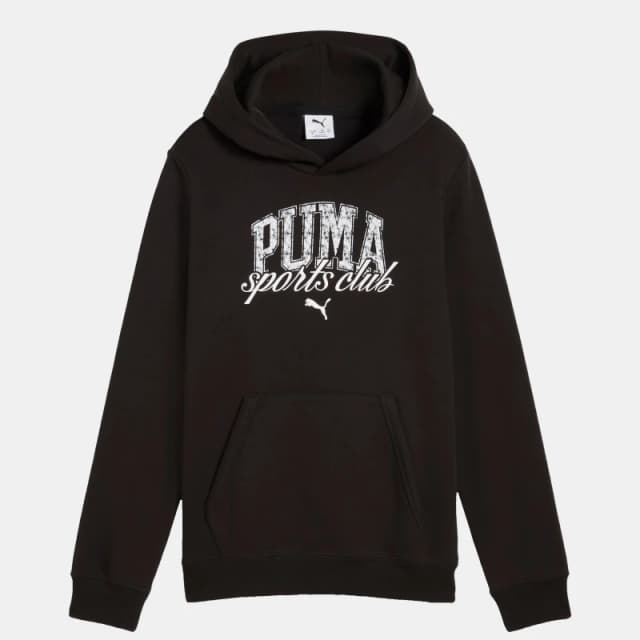Puma Class Terry Hoodie Black male 7-8