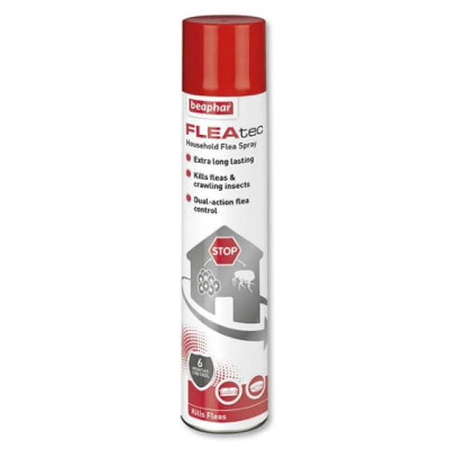 beaphar FLEAtec Household Flea Spray 600ml Clear unisex