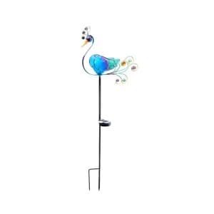 Smart Garden Peacock Stake Solar Light